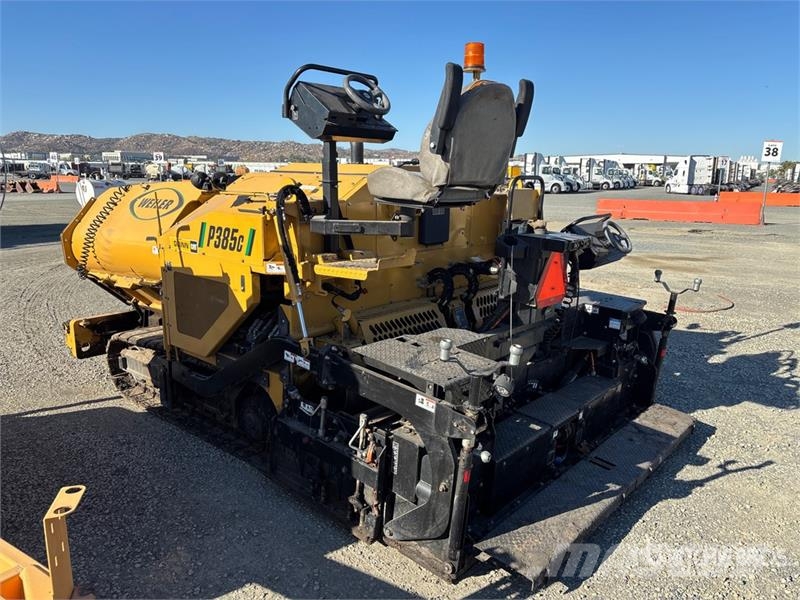 Weiler P385C Asphalt Paver Asphalt pavers