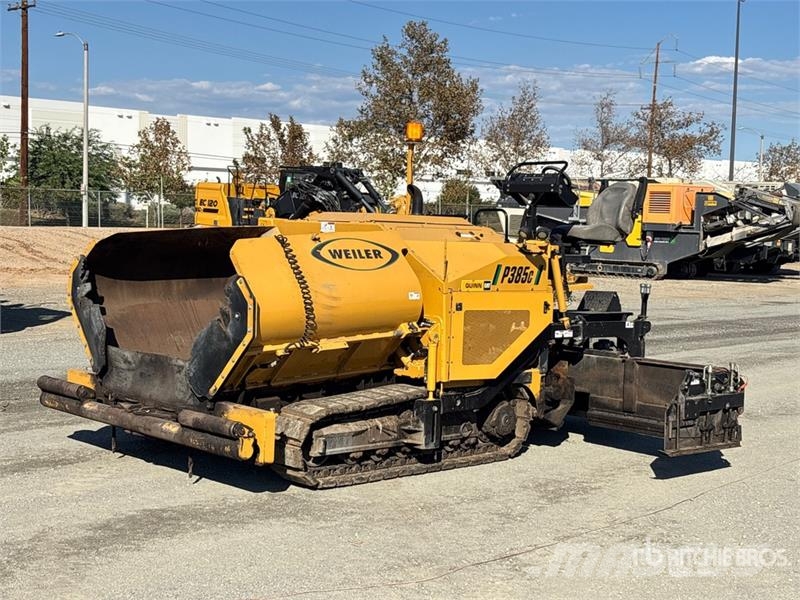 Weiler P385C Track Asphalt Paver Asfalt sericiler