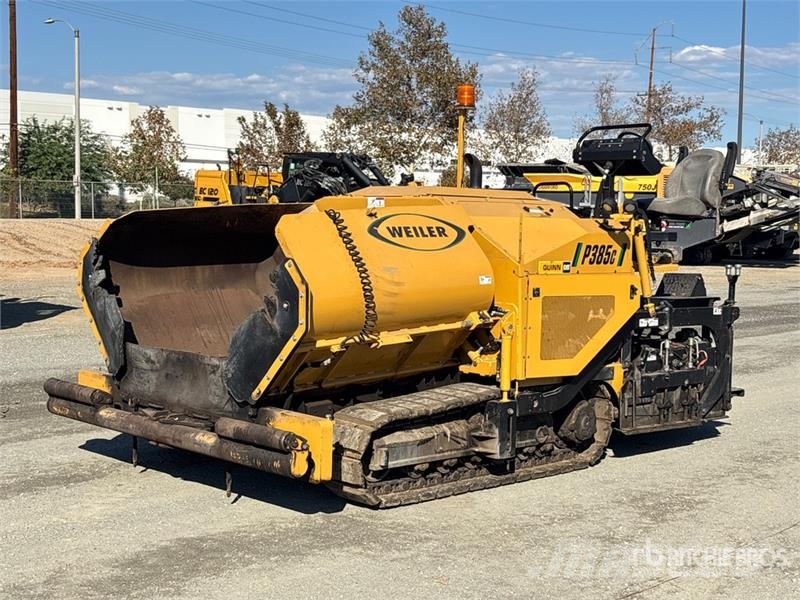 Weiler P385C Track Asphalt Paver Asfalt sericiler