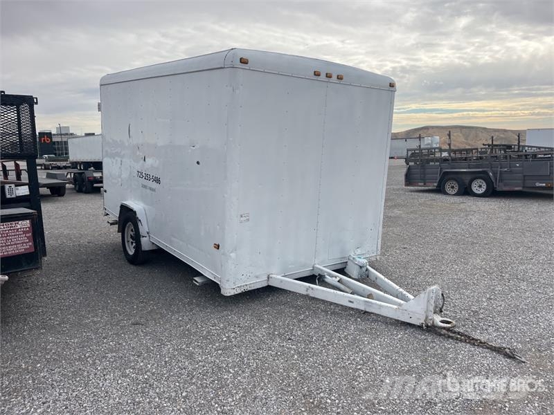 Wells Cargo 12 ft S/A Enclosed Trailer Anhänger-Kastenaufbau
