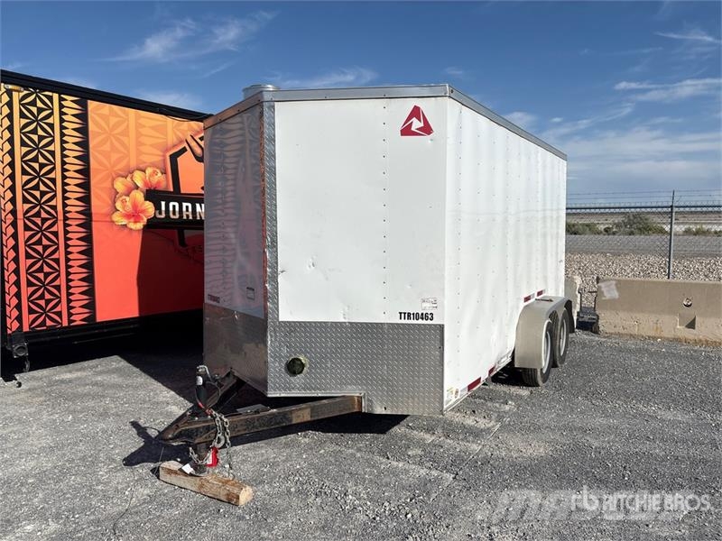 Wells Cargo 15 ft T/A Enclosed Trailer Gesloten opbouw trailers