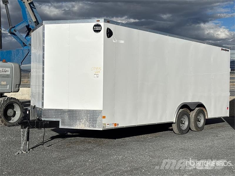 Wells Cargo FT612S2-D 20 ft T/A Enclosed Trailer 박스 바디 트레일러