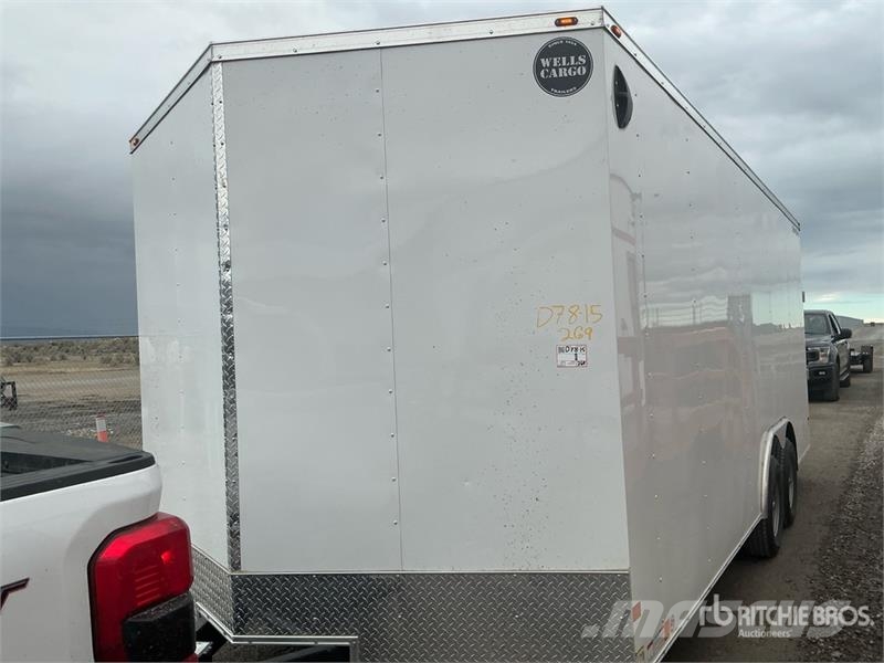 Wells Cargo FT612S2-D 20 ft T/A Enclosed Trailer 박스 바디 트레일러