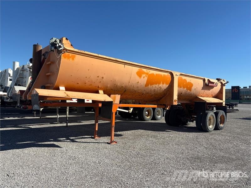  Wes-Tex 32 ft T/A End Dump Trailer Pašizgāzējs