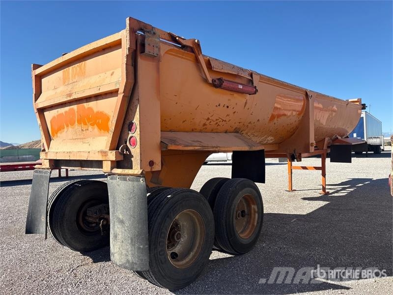  Wes-Tex 32 ft T/A End Dump Trailer Pašizgāzējs