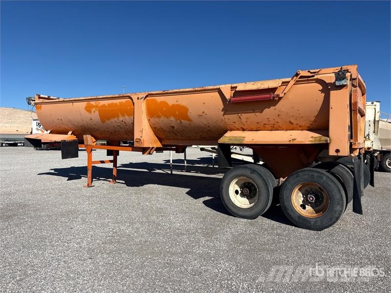  Wes-Tex 32 ft T/A End Dump Trailer Pašizgāzējs