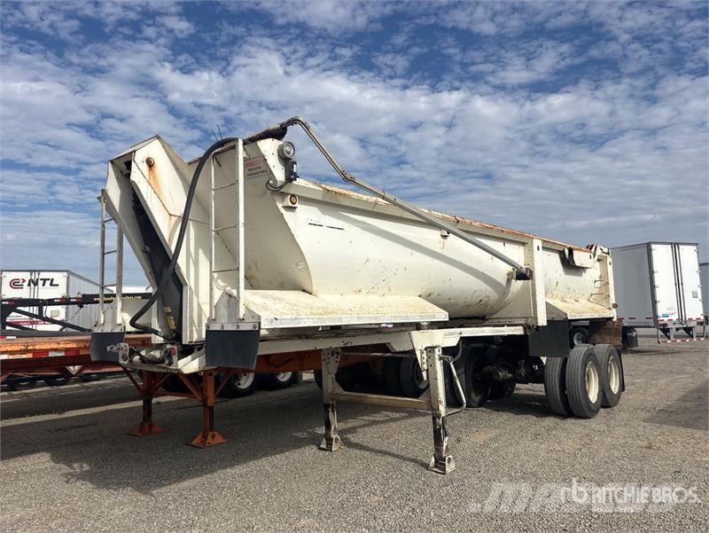 Western 28 ft T/A End Dump Trailer مقطورات قلابة