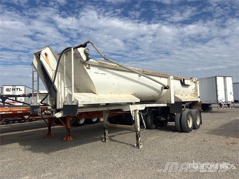 Western 28 ft T/A End Dump Trailer مقطورات قلابة