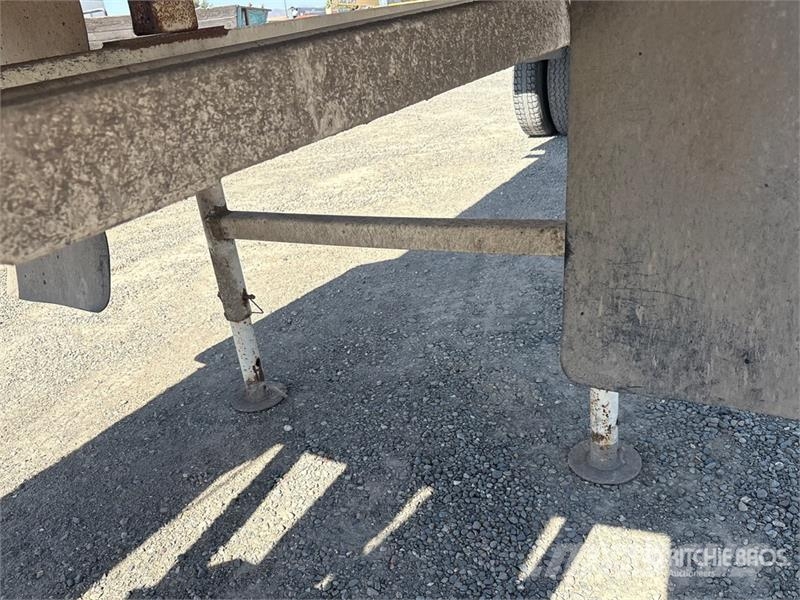 Western 30 ft T/A Frameless End Dump Trailer Przyczepy wywrotki