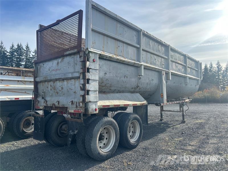 Western 36 ft T/A End Dump Trailer Pašizgāzējs