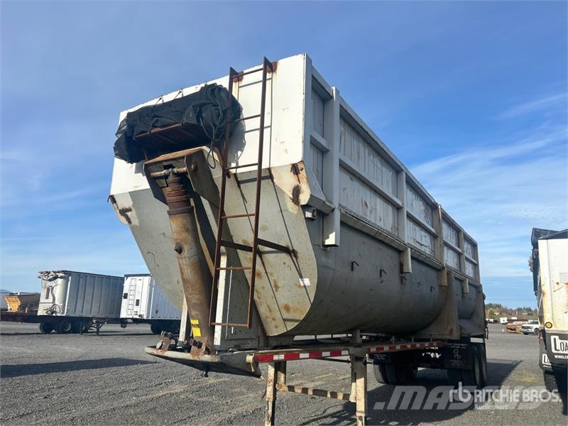 Western 36 ft T/A End Dump Trailer Pašizgāzējs