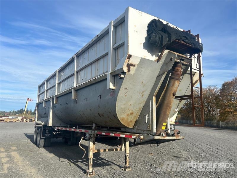 Western 36 ft T/A End Dump Trailer Pašizgāzējs