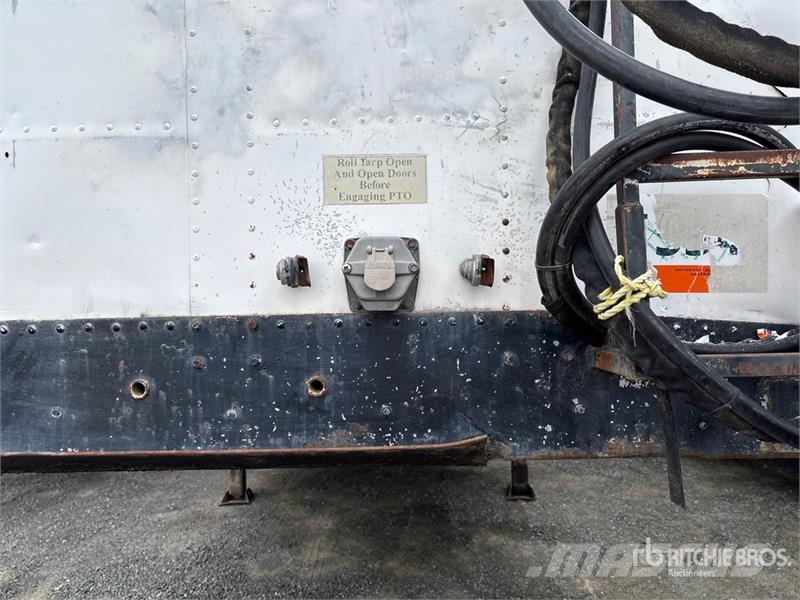 Western 48 ft T/A Chip Trailer Rimorchi per segatura e cippato