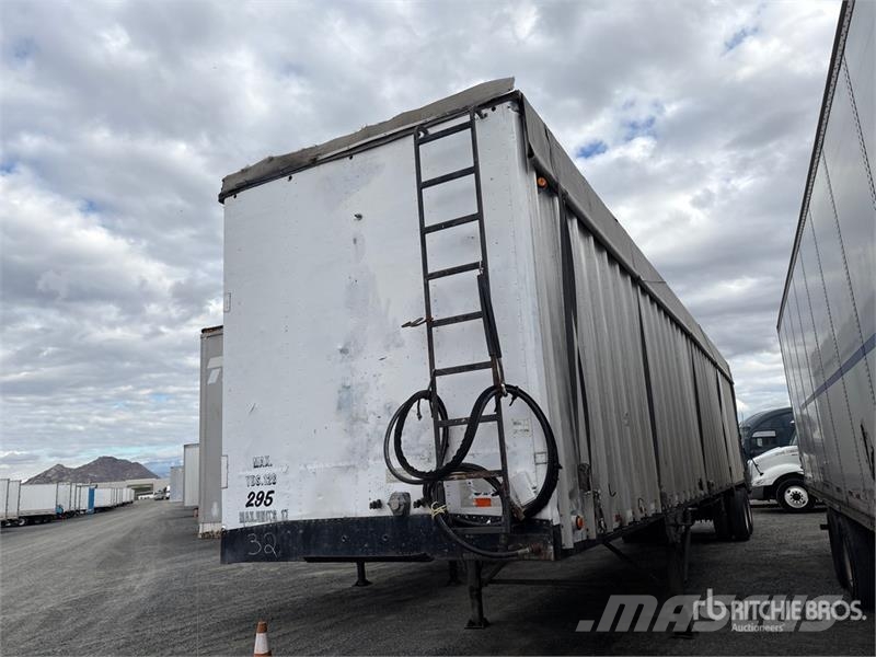 Western 48 ft T/A Chip Trailer Rimorchi per segatura e cippato