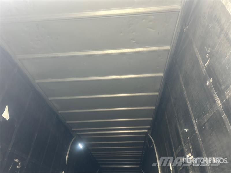 Western 52 ft Quad/A Curtain Side Trailer Priekabos su tentu
