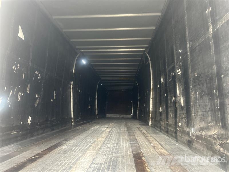 Western 52 ft Quad/A Curtain Side Trailer Priekabos su tentu