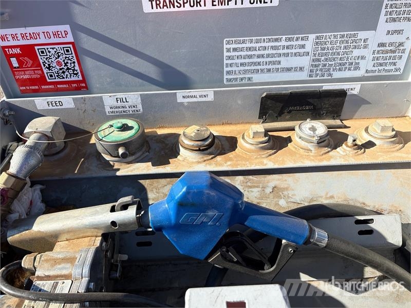Western Global FCP500 2000 L Skid Mounted Steel Fuel Tank Kütusemahutid