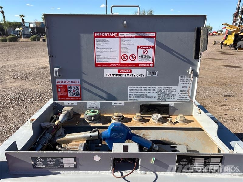Western Global FCP500 2000 L Skid Mounted Steel Fuel Tank Kütusemahutid