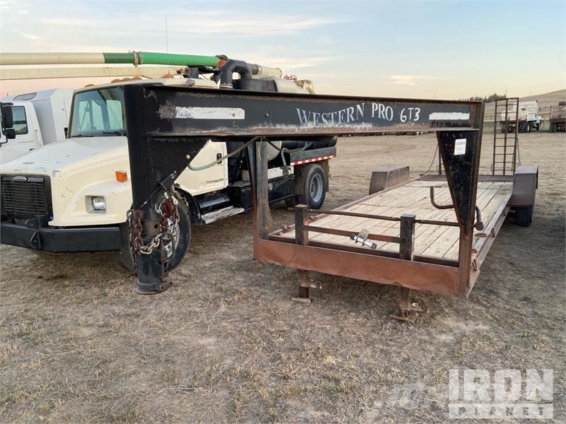 Western Pro 24 ft T/A Gooseneck Equipment Trailer Прицепы-Автовозы