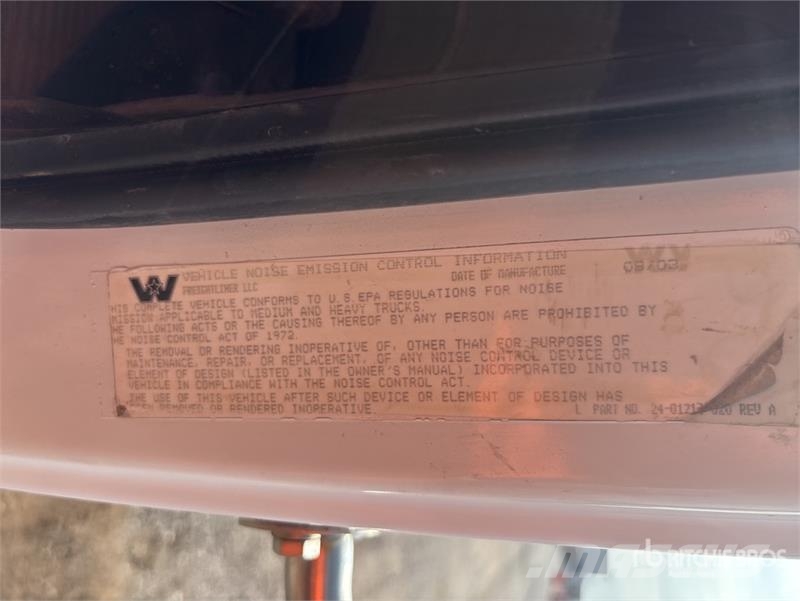 Western Star 4900 6x4 Vacuum Tanker Truck 组合/真空油槽车