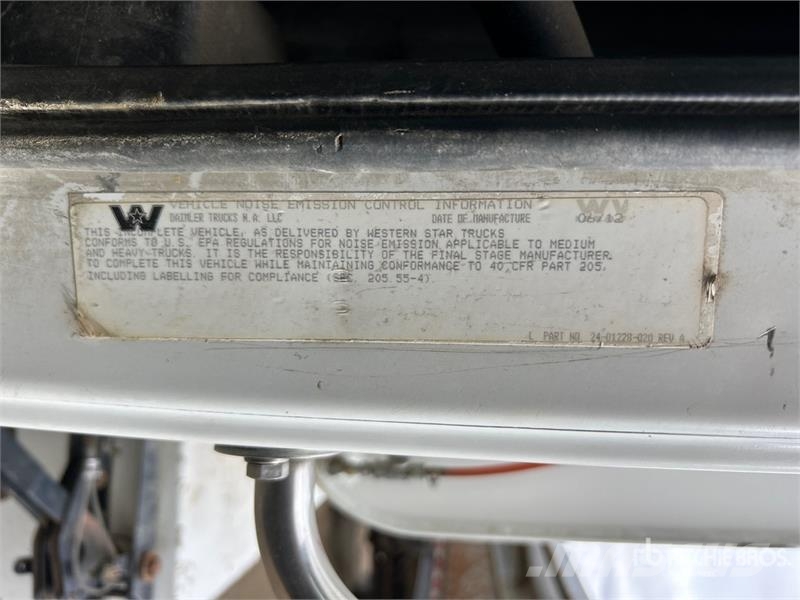 Western Star 4900 6x4 Lube Truck (Inoperable) Tovornjaki cisterne