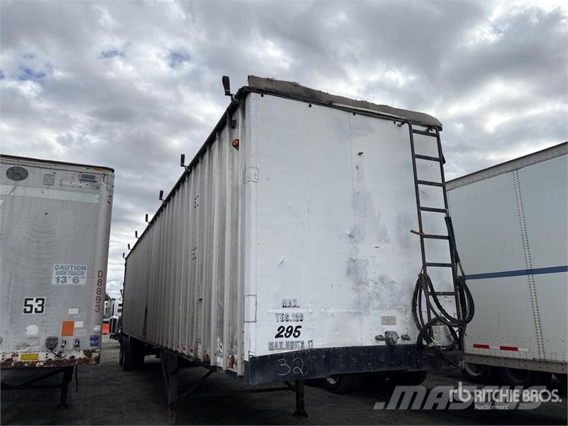 Western T/A Moving Floor Trailer Cajas de piso oscilante