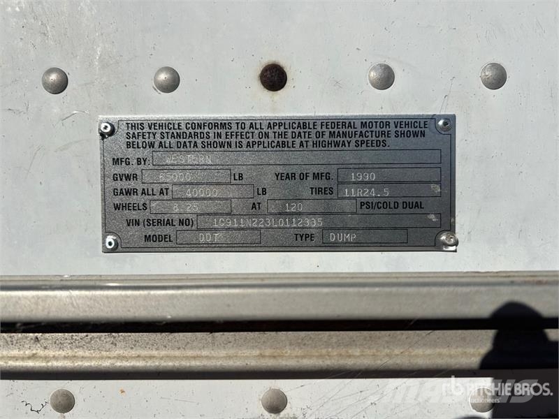 Western Trailers 40 ft T/A Silage Trailer Remolques de uso general