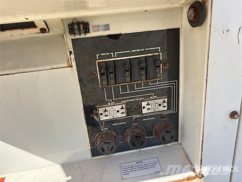Whisperwatt DB-125SSJU 72 kW Skid-Mounted Generator Set Diesel Generators