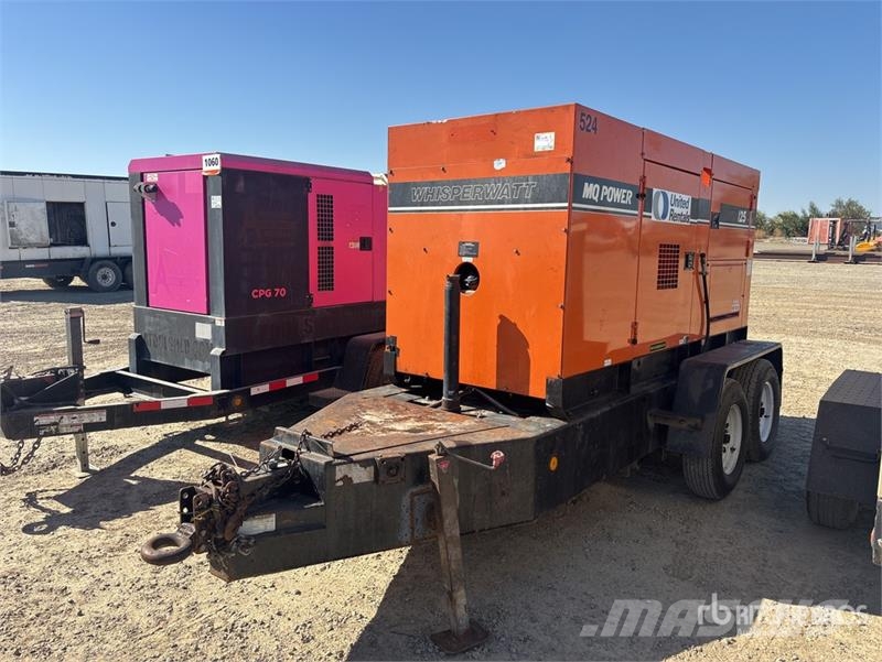 Whisperwatt DCA125SSJU 72 kW Mobile Generator Set (Inoperable) مولدات ديزل