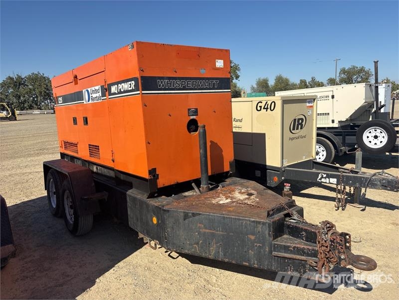 Whisperwatt DCA125SSJU 72 kW Mobile Generator Set (Inoperable) مولدات ديزل