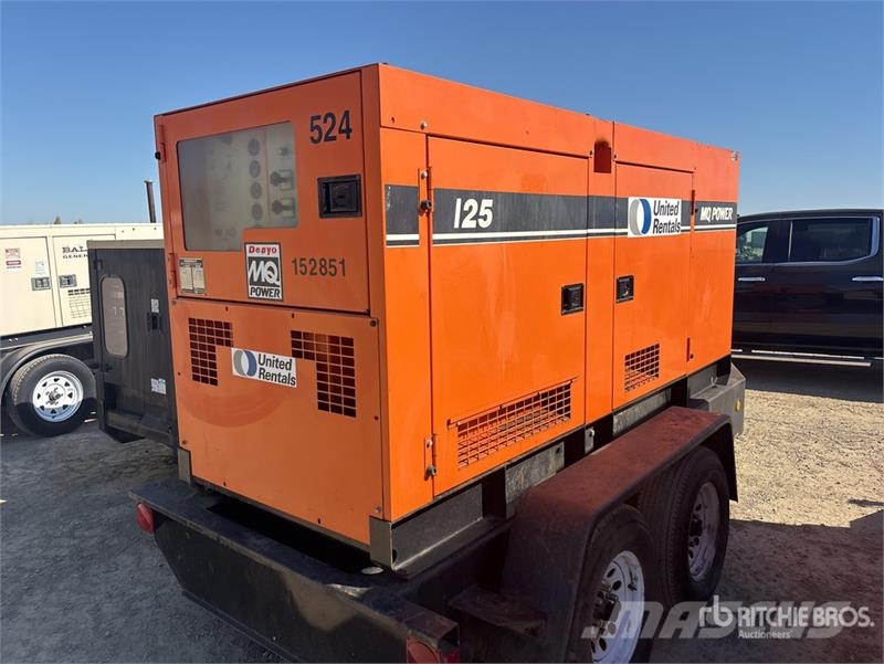 Whisperwatt DCA125SSJU 72 kW Mobile Generator Set (Inoperable) مولدات ديزل