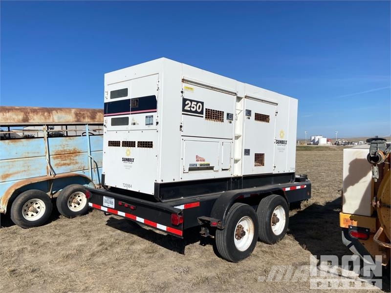 Whisperwatt DCA250SSIU 250 kVA Mobile Generator Set Diesel Generators