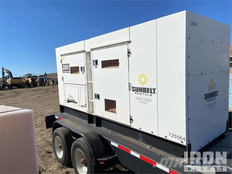 Whisperwatt DCA250SSIU 250 kVA Mobile Generator Set Diesel Generators
