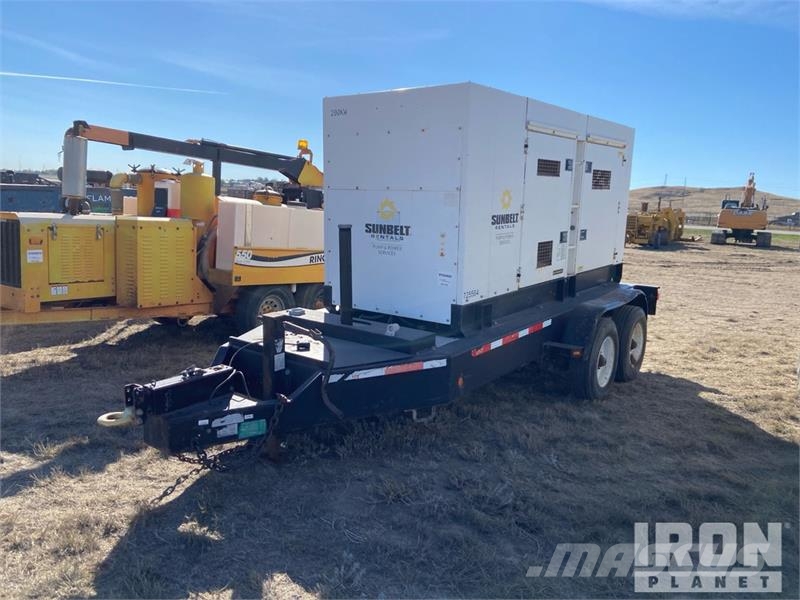 Whisperwatt DCA250SSIU 250 kVA Mobile Generator Set Diesel Generators