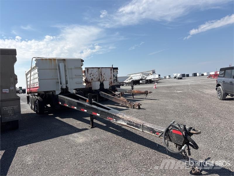Williamsen 17 ft 10 in Quad/A Pup Dump Trailer 티퍼 트레일러
