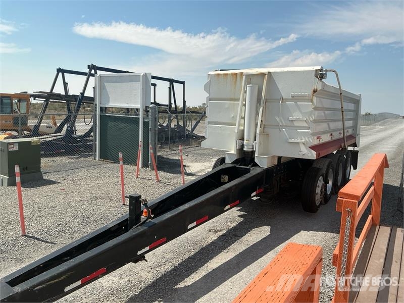 Williamsen 17 ft 10 in Quad/A Pup Dump Trailer 티퍼 트레일러