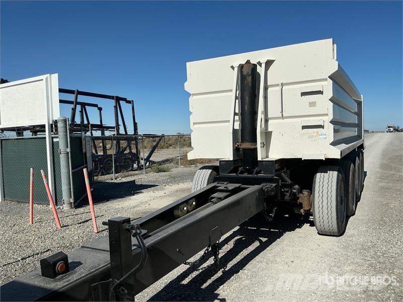  Williamson 22 ft Bogie/A Pup Demolition End Dump T Remorque benne