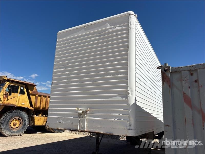 Williamson 24 ft S/A Van Trailer Box Trailers