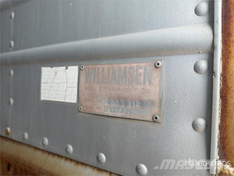 Williamson EG1G112 S/A Lab & Office Van Trailer Skappåbygg