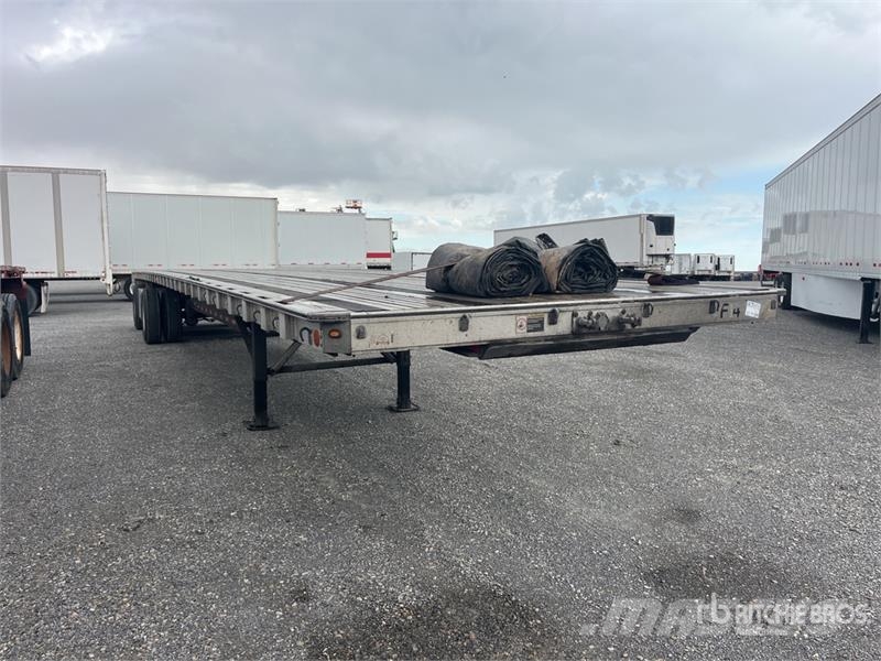 Wilson CF-1080 48 ft T/A Flatbed Trailer Reboques de caixa aberta/rebatíveis