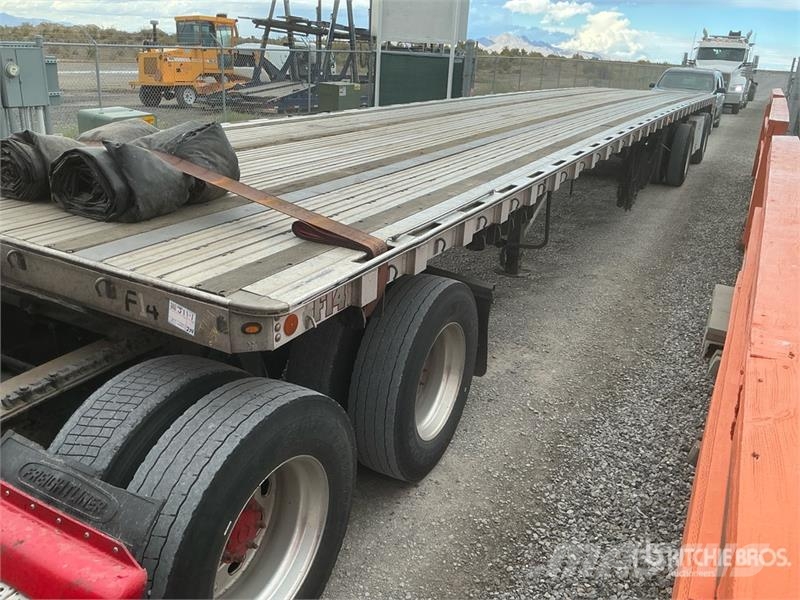 Wilson CF-1080 48 ft T/A Flatbed Trailer Platós / Ponyvás pótkocsik