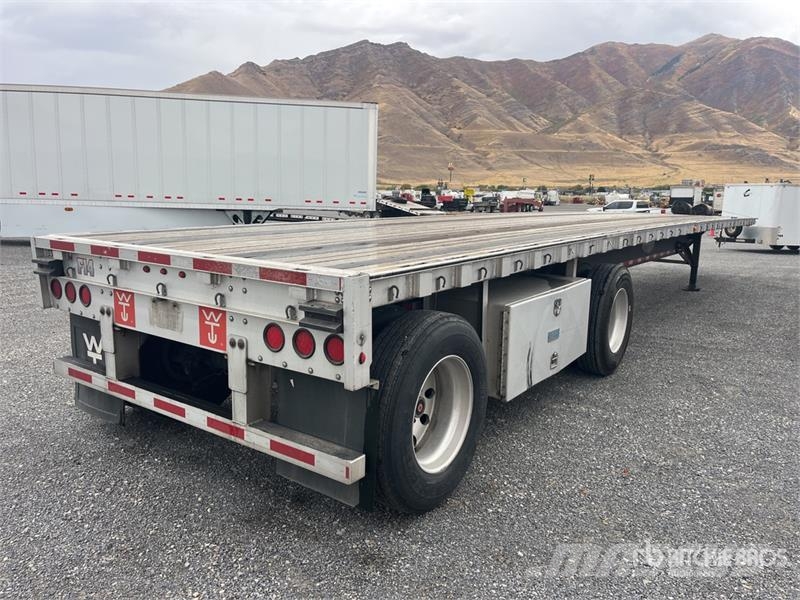 Wilson CF-1080 48 ft T/A Flatbed Trailer Reboques de caixa aberta/rebatíveis
