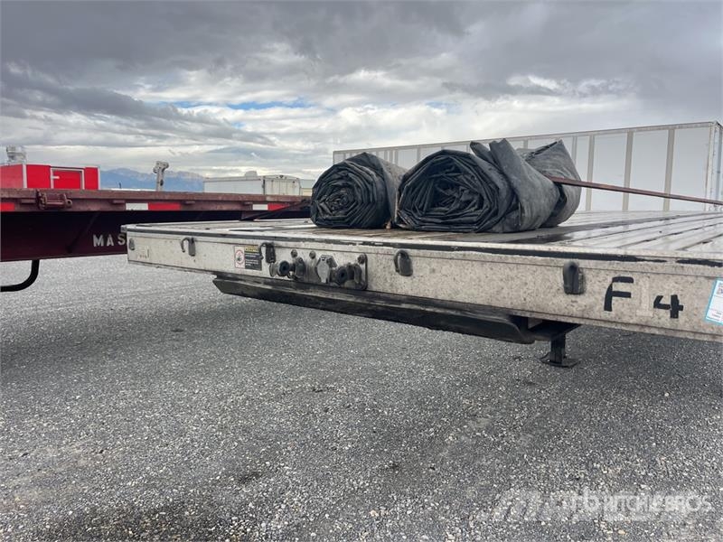 Wilson CF-1080 48 ft T/A Flatbed Trailer Reboques de caixa aberta/rebatíveis