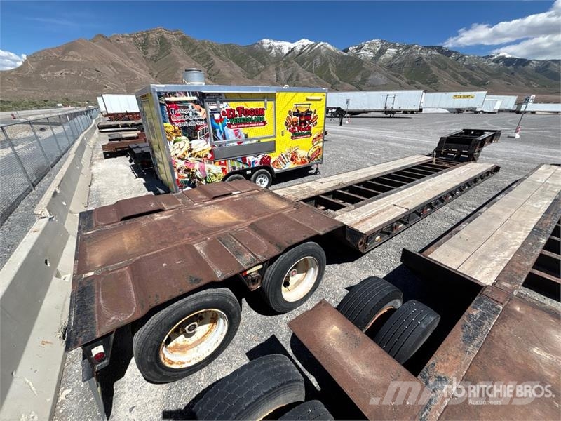 Witzco Trailers 35 ton T/A Removable Gooseneck Lowboy Tra Remorque surbaissée