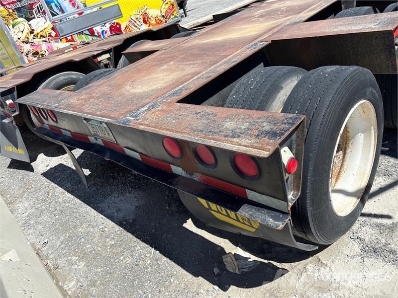 Witzco Trailers 35 ton T/A Removable Gooseneck Lowboy Tra Remorque surbaissée