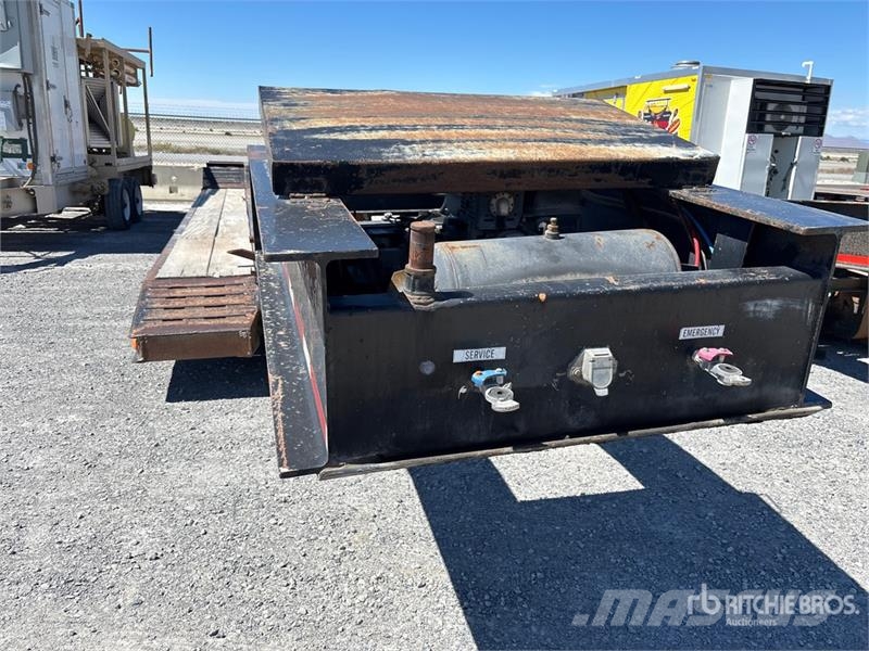 Witzco Trailers 35 ton T/A Removable Gooseneck Lowboy Tra Remorque surbaissée
