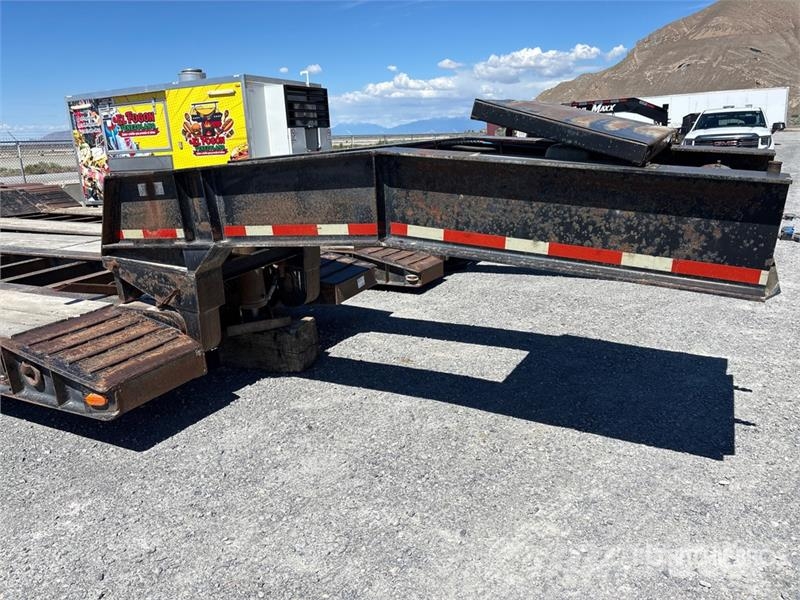 Witzco Trailers 35 ton T/A Removable Gooseneck Lowboy Tra Remorque surbaissée