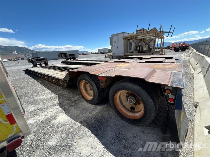 Witzco Trailers 35 ton T/A Removable Gooseneck Lowboy Tra Remorque surbaissée