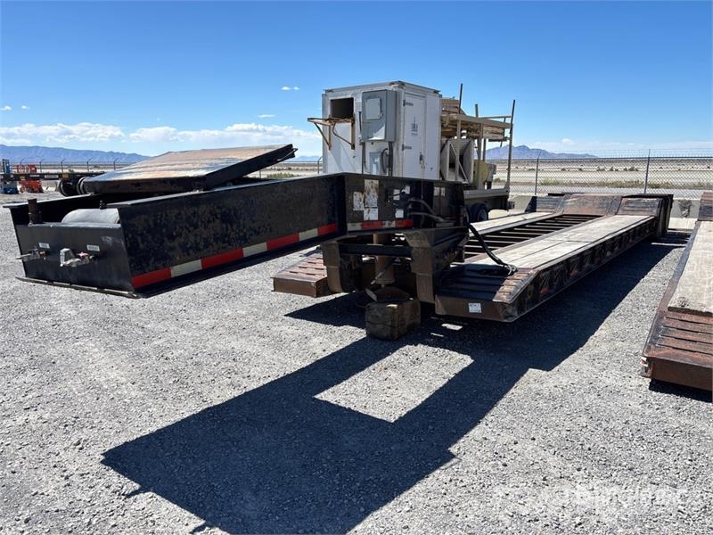 Witzco Trailers T/A Removable Gooseneck Lowboy Trailer Góndola de cama rebajada