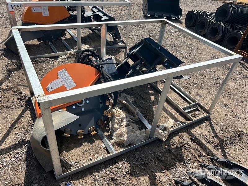 Wolverine SG-13-08D 25 in Skid Steer Stump Grinder Rotacijske brane in multikultivatorji